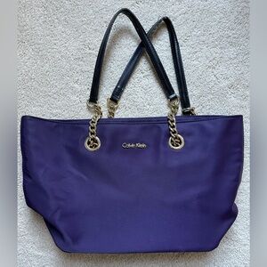 Calvin Klein nylon tote